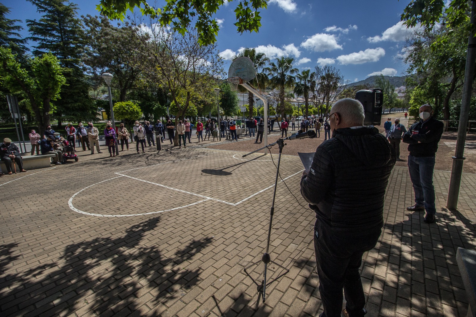 Conmemoración del 1 de Mayo en la Avenida del Laderón