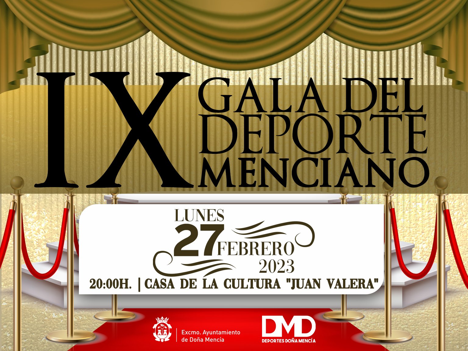PANTALLAS Cartel Gala del Deporte